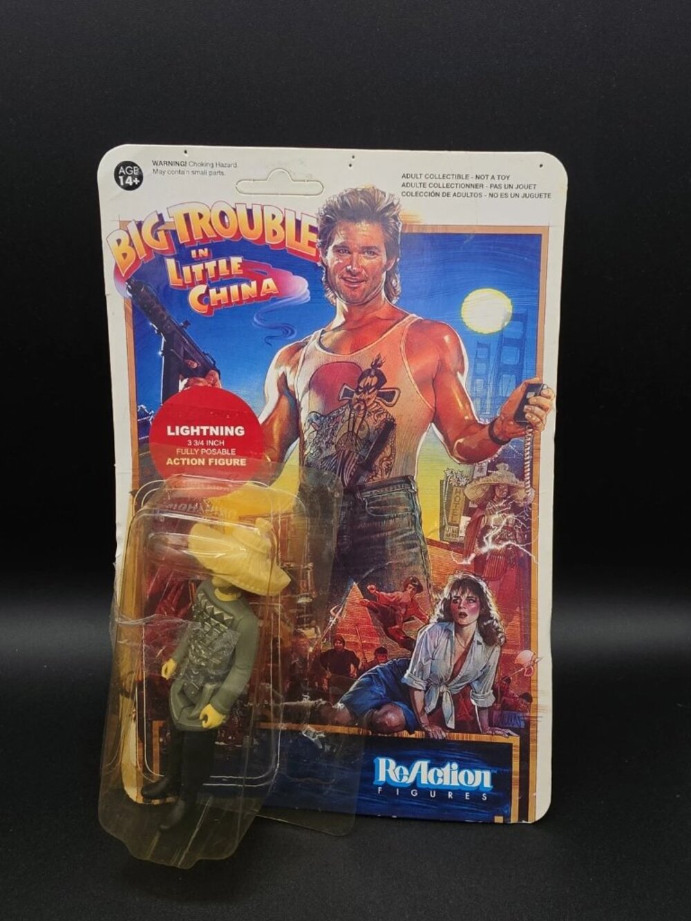 Big Trouble in Little China Lightning Funko Super7 Reaction 3.75" No Accessory